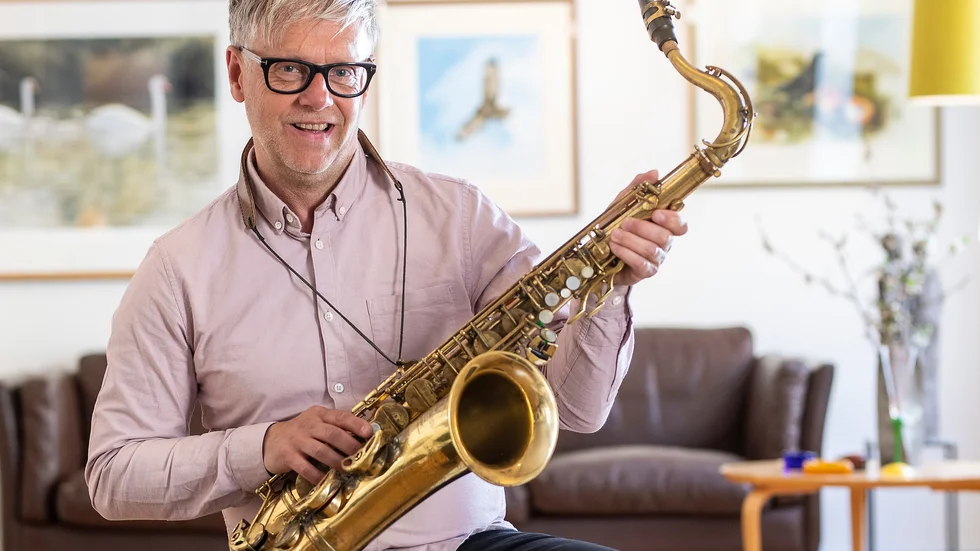 Sigge Olofsgård ser fram mot en långhelg i Stockholm tillsammans med de unga musikerna från Musikskolan i Hultsfred.