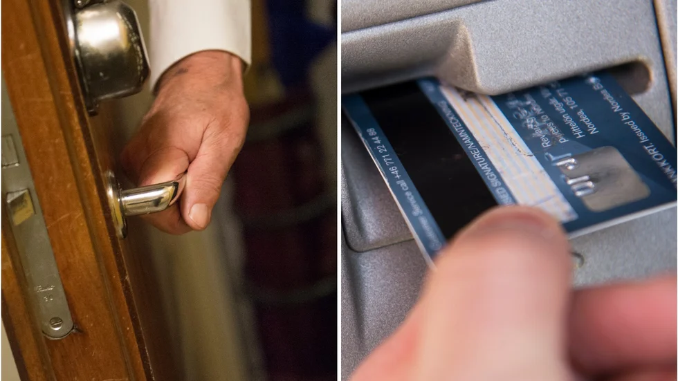Personerna som lurade av Nyköpingskvinnan bankkortet hann ta ut 15 000 kronor innan kortet spärrades.