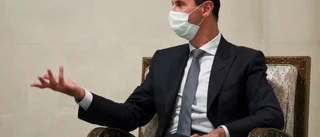 Syriens diktator på väg in i värmen