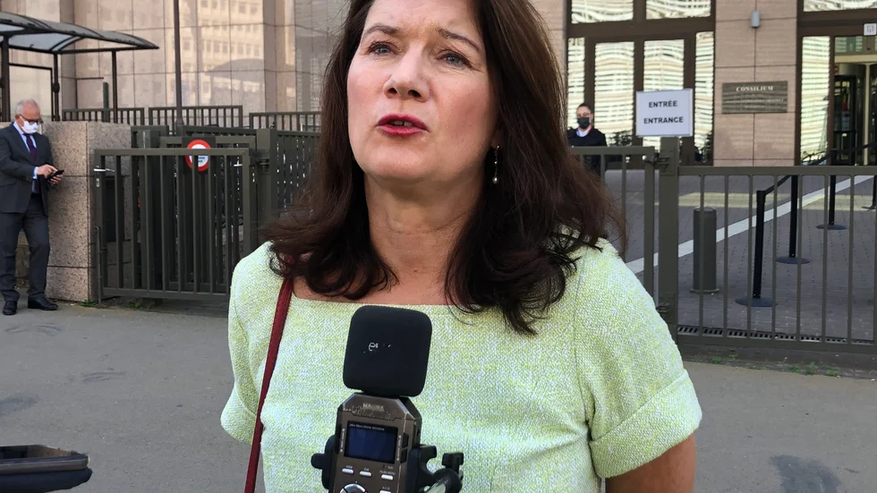 Utrikesminister Ann Linde (S) har uppmanat parterna i Nagorno-Karabach-konflikten att återuppta fredssamtalen. Arkivbild.