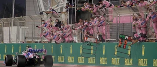 Mexikanske veteranen tog första F1-segern