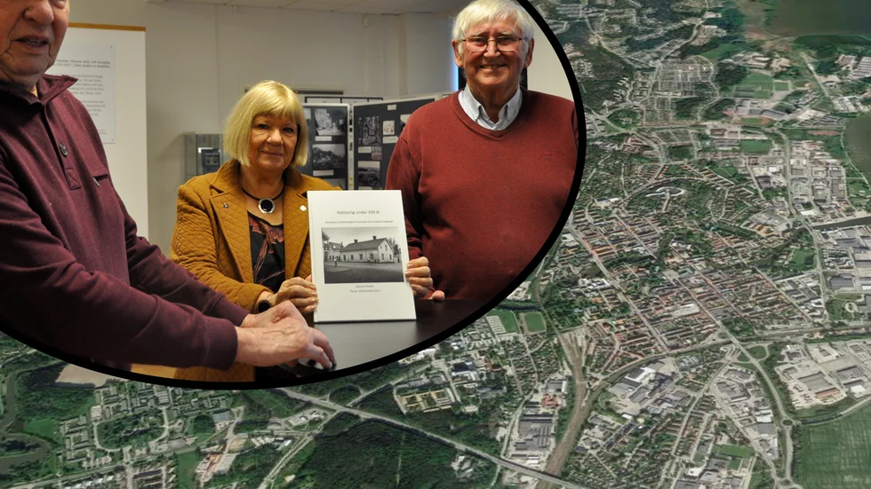 Göran Hedin och Assar Alexandersson släpper en uppföljare på boken "Nyköping under 300 år – spåren från återuppbyggnaden efter rysshärjningen 1719".