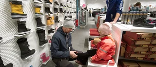Ingen trängsel i butikerna på Black Friday