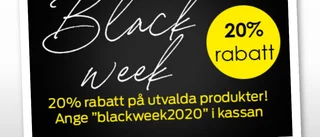 Missa inte Black Week i shopen!