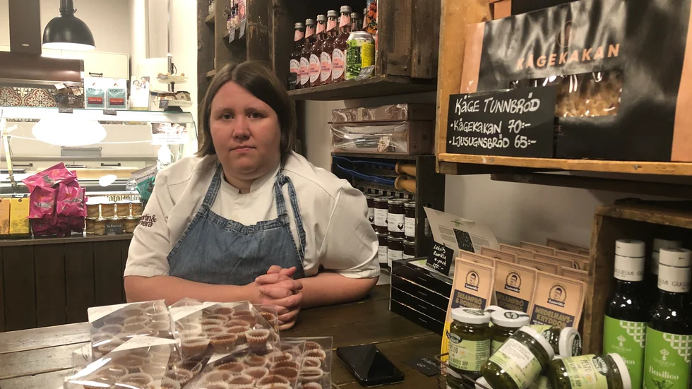 Cecilia Lindström är handelskoordinator på Företagarna i Piteå och säger att handeln generellt har det fortsatt svårt. (Arkivbild) 