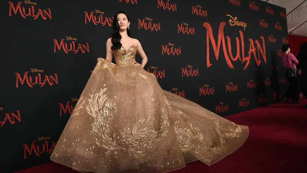 Yifei Liu har huvudrollen i "Mulan". Arkivbild.