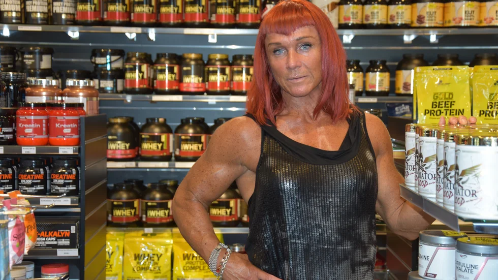 "Jag har alltid hållit samma nivå på träningen. Jag har aldrig haft dippar eller perioder där jag tagit pauser utan det har alltid varit kul och givande", säger Lisbeth Grape, 55"