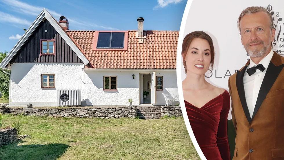 Julia och Ernst Billgren säljer sommarhuset i Boge på norra Gotland.