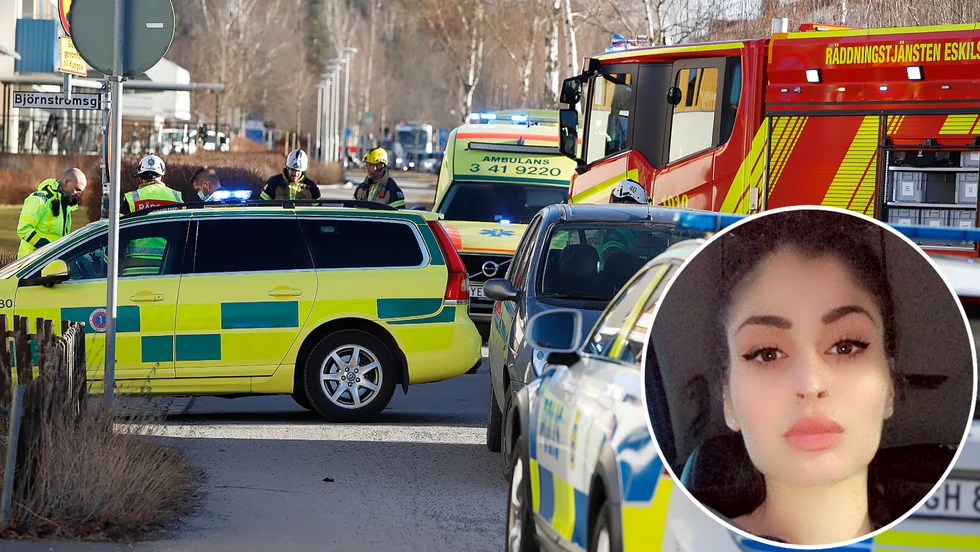 Eskilstunabon Sara Khurshid var snabbt framme och hjälpte den skadade mannen.