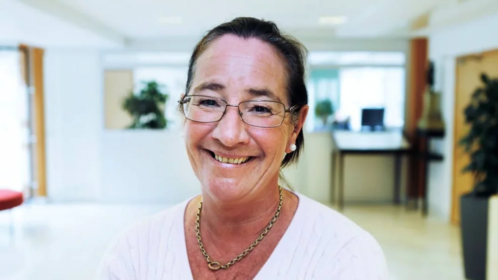 Caroline Unéus (M).
Digitaliseringen i skolan måste påskyndas.