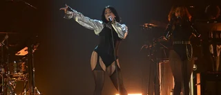 Starkt och snyggt av Molly Sandén i halvfull Saab arena 
