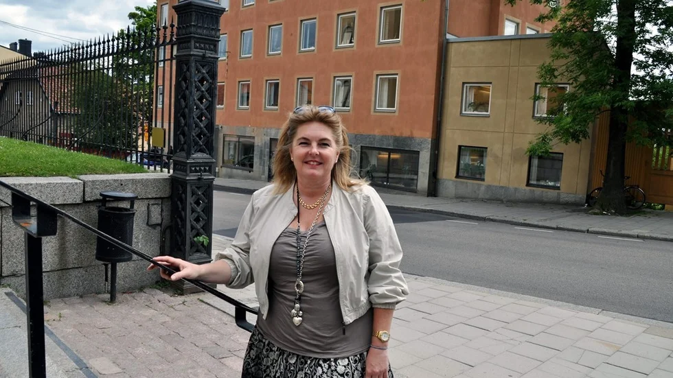 Yvonne Rosmark har anledning att vara glad. Foto: Patrik Ekström