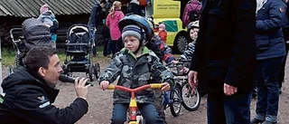 Full fart på cyklarna i barnens egen kåsa