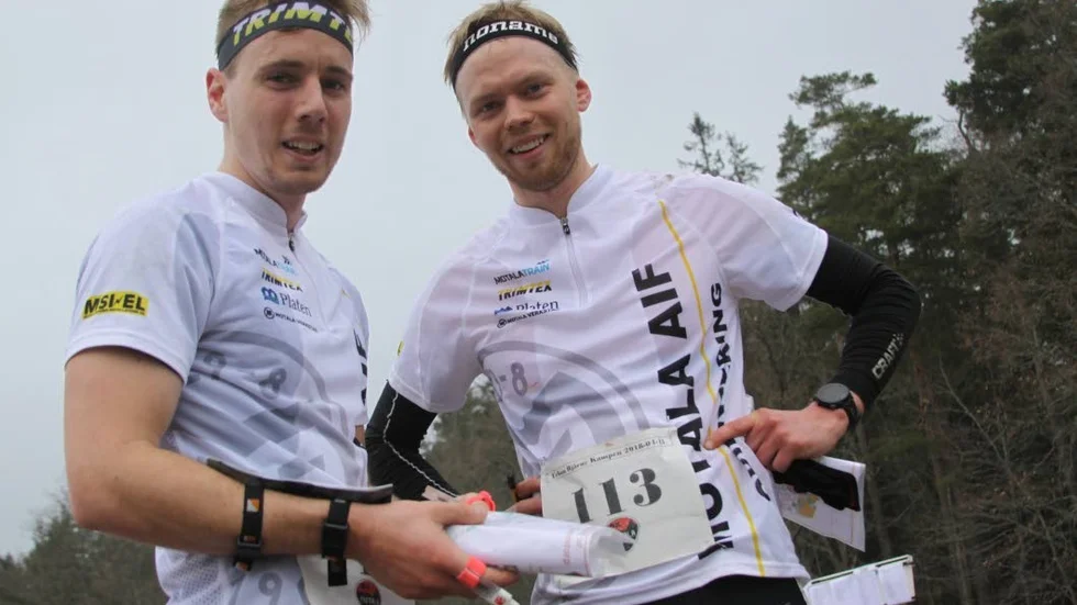 Oskar Höglund springer första sträckan och Jonas Axén tar sig an långa natten när Maif springer 10mila i helgen.