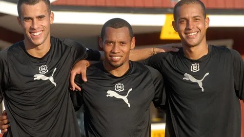 Daniel, Andre och Adysson har gjort entré på Gullemon. Foto: Magnus Strömsten