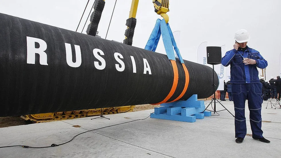 Gazprom. Kremls gasledningsprojekt får grönt ljus.