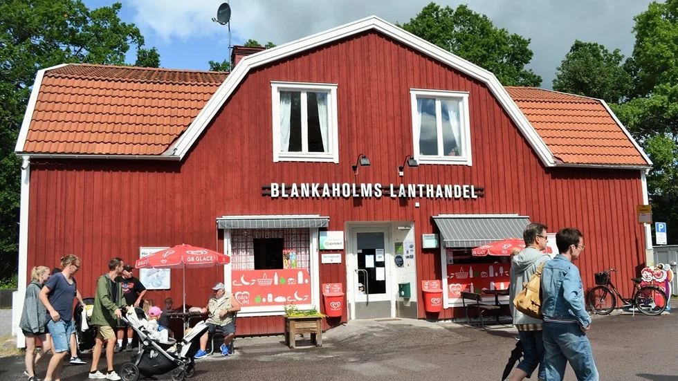 Lanthandeln i Blankaholm är utlagd på Blocket till försäljning.