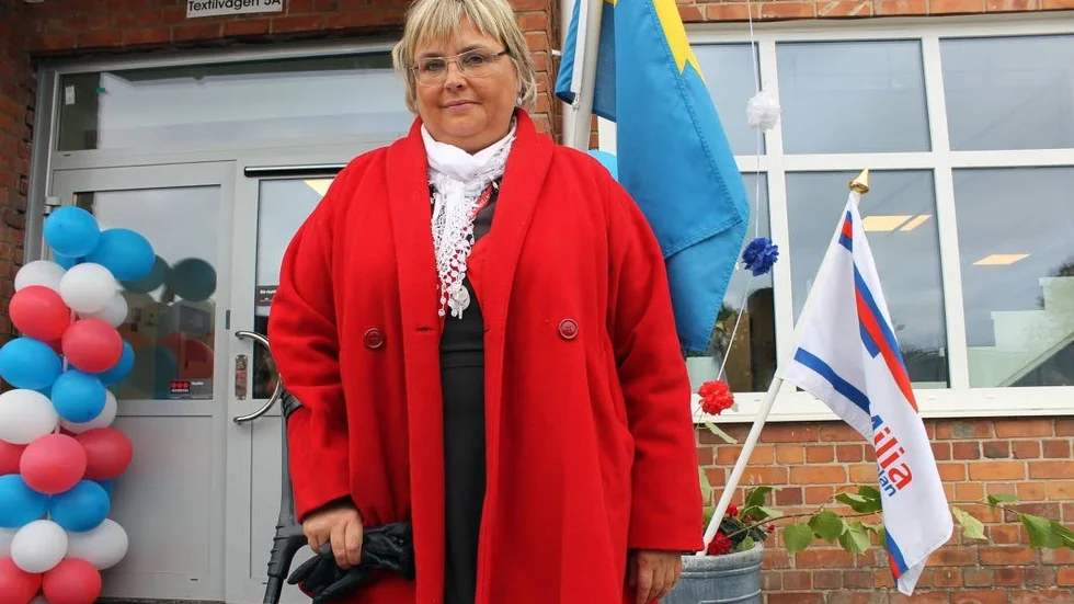 Rektor Riita Paananen är stolt över skolans utveckling. Nu finns planer på att även starta gymnasieskola.