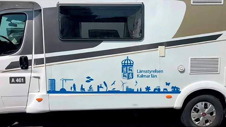 Nu drar Länsstyrelsen snart ut på turné. Samtliga länets kommuner kommer få besök av husbilen.