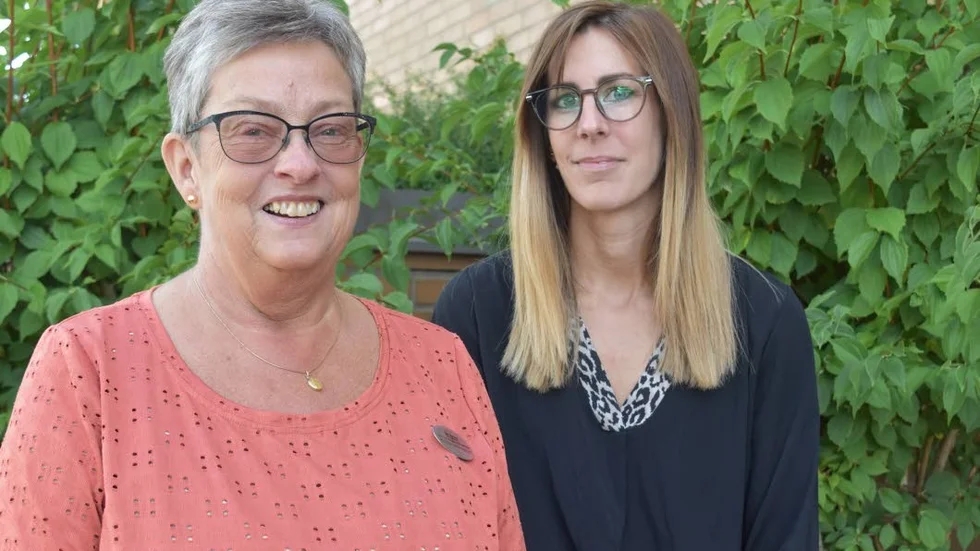 Pia Ehrnlund Bengtsson och Angelica Löfstedt berättar att det sker ett fortlöpande arbete kring HBTQ-frågor i skolan. I nästa vecka är man med och uppmärksammar Prideveckan.