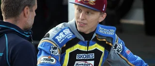 Speedwaystjärnan stoppades – av tjuvar