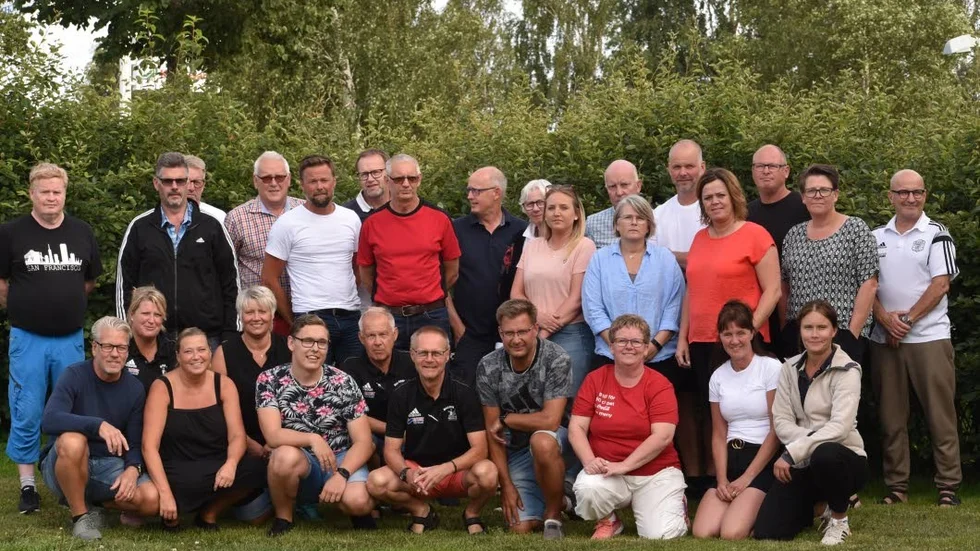 Cupdags. Här är delar av den stora funktionärsstaben i årets Bullerby Cup.