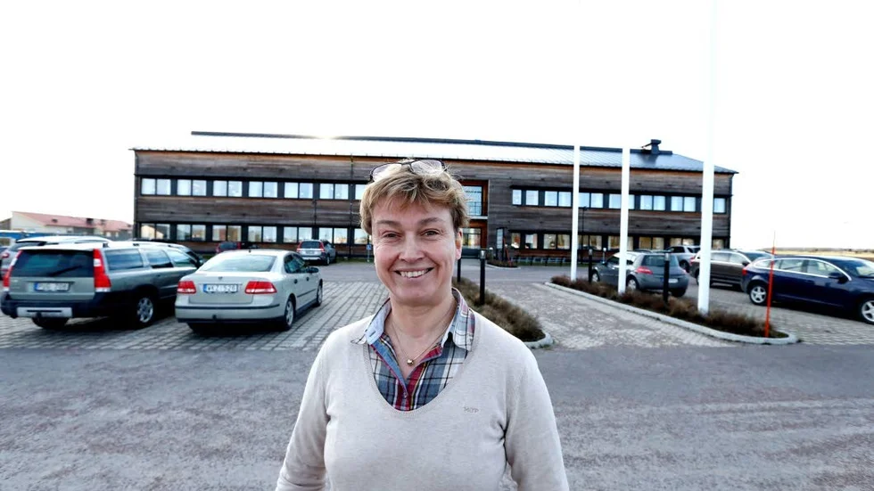 Verksamhetschefen Helene Oscarsson, vd för Vreta Kluster.