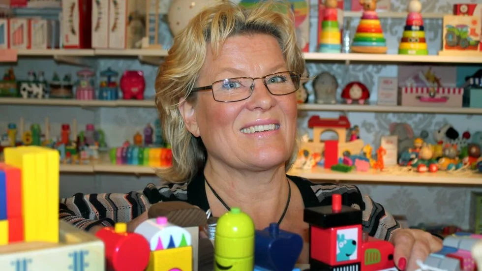 Annette Feltborn lämnade hotellbranschen och tog över butiken Lättsam som nu är nominerad till årets Handelsgala.