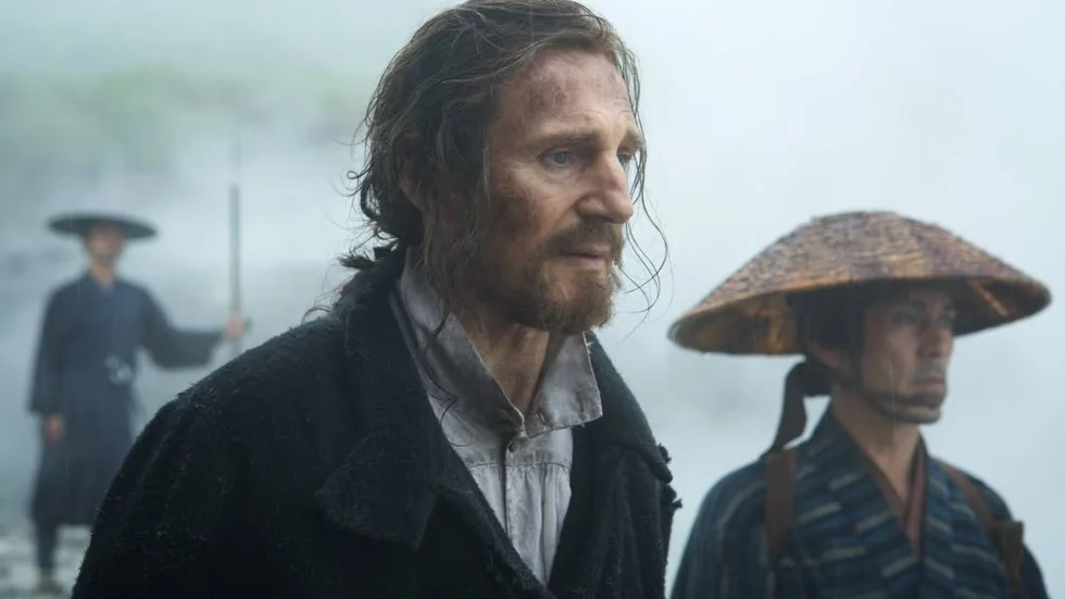 Liam Neeson i Martin Scorseses långa film "Silence".