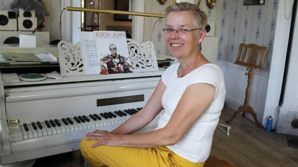 Musiken har alltid tagit stor plats i familjen Dimpkers hem.