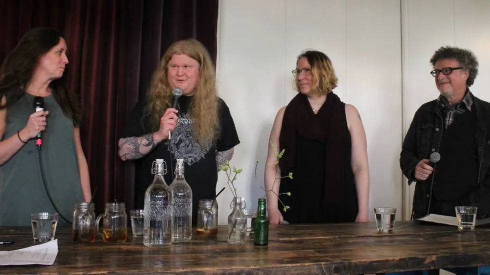 Kulturdebatt med Lena Ilmarsson, Kaj Sivervik. Cecilia Gyllenberg Bergfasth och Bo Olls.