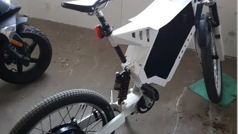 Elcykeln finns nu hos polisen där den ska undersökas närmare.