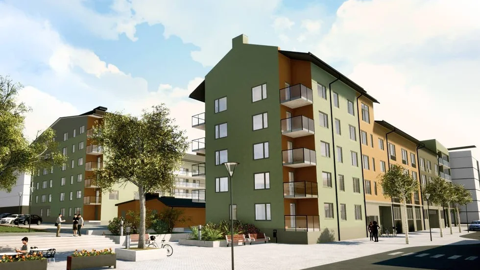 Byggstarten för de två husen – som utgör kvarteret Elittruppen – är planerad till september, med inflyttning sommaren 2020.