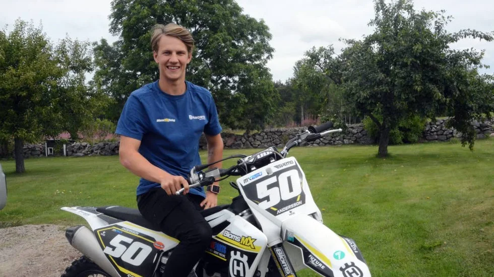 Rasmus Andersson laddar för Gotland Grand National i helgen.