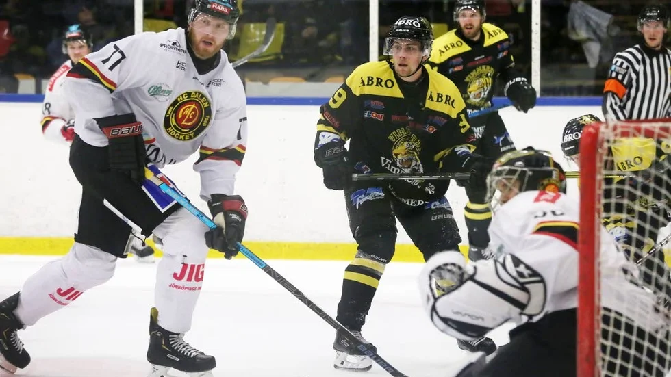Hampus Harlestam gjorde ett av målen för VH i Helsingborg.