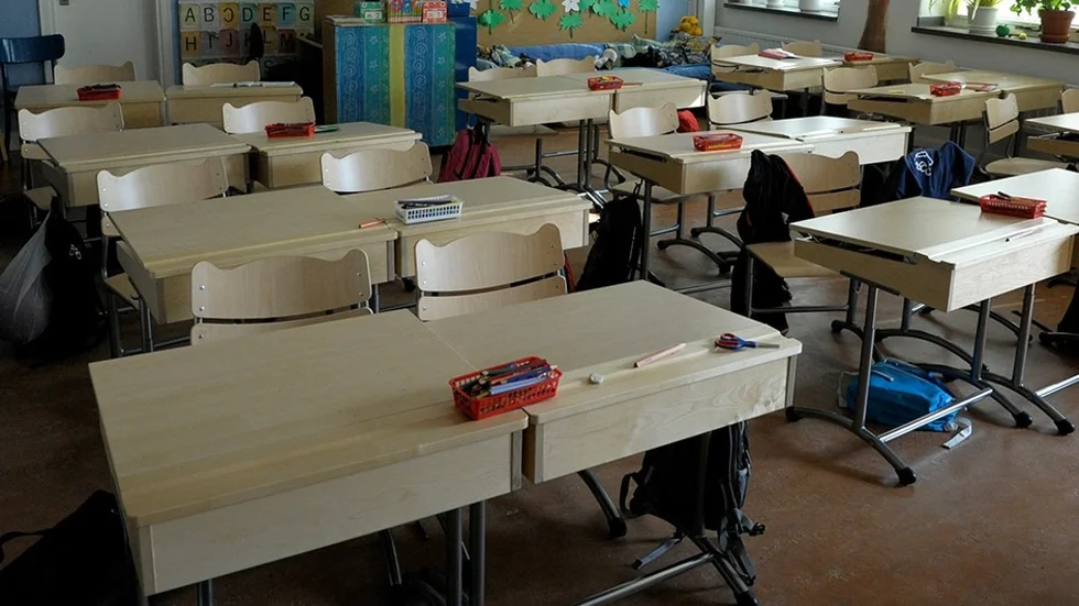 Eleven med självskadebeteende agerade under lektionstid, i klassrummet. Bilden är tagen i ett annat sammanhang.