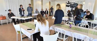 "Det finns ingen oro från oss" – de ansvariga svarade på frågor om vaccinering under pressträff i Nyköping