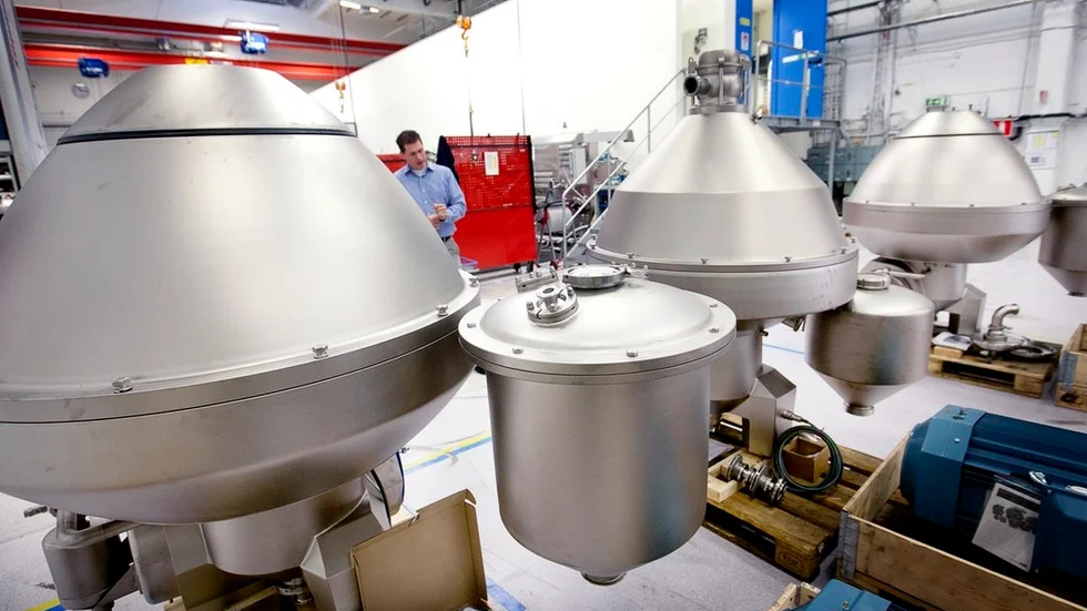 Alfa Laval tillverkar bland annat separatorer i Skogstorp.