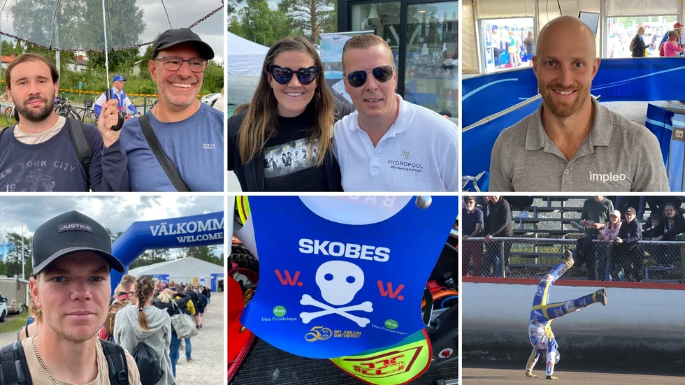 Skvallerspalten vecka 28. Vi kan ge er lite vimmel från Vansbrosimningen och lite efterskörd från Piraternas match i torsdags mot Lejonen. På bilderna från Dalarna ses Mathias Johansson och Stefan Johansson, Annie Thorén och Fredrik Nilsson, Didrik Karlsson och Alex Johansson. Speedwayens retroväst ses i närbild, och Thomas H Jonassons omtalade hjulning i en paus i inledningen.
