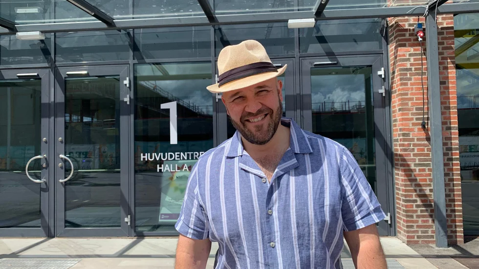 Peter Paunovic, som är meet director för mästerskapet.