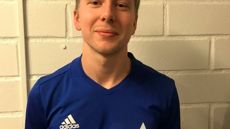 Christoffer Milde är första nya namnet i IFK Eskilstunas trupp för 2018. Foto: Privat