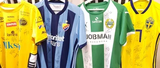 Signerade matchtröjor ger pengar till etiopisk skola
