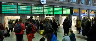 Omfattande tågstrul – Sörmlandsresenärer strandade i timmar