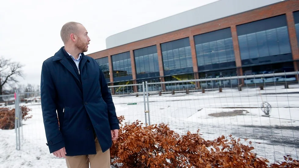 Stigas vd Andreas Zandrén siktar högt och vill ha bordtennis-VM till Eskilstunas färskaste arena.