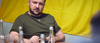 Zelenskyj: Redo för rysk upptrappning