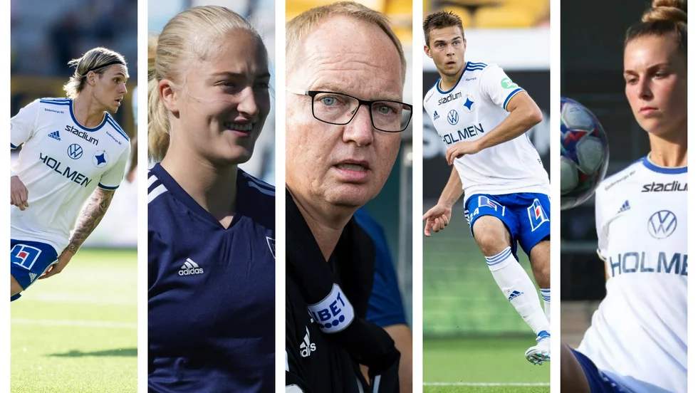 Arnór Sigurdsson, Wilma Leidhammar, Glen Riddersholm, Anton Eriksson och Dilja Zomers.