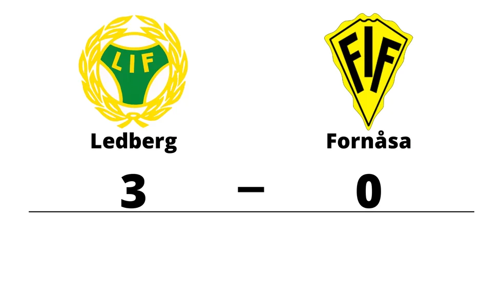Ledbergs IF vann mot Fornåsa IF