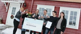 Lokal glass vann rikstäckande tävling