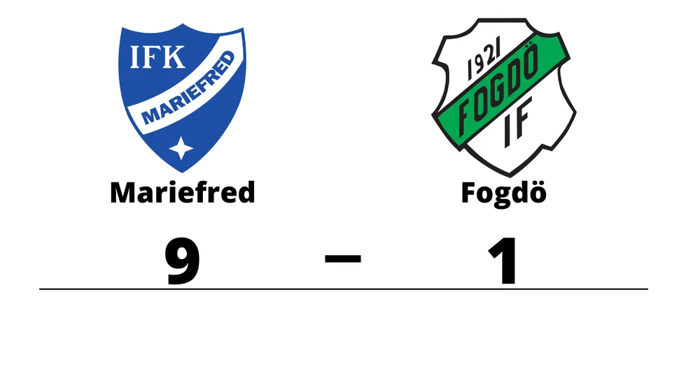 IFK Mariefred vann mot Fogdö IF