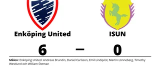 Storseger för Enköping United hemma mot ISUN